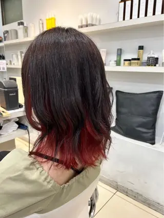 セミロング 🌸暖色髪質改善 MEI🌸のヘアスタイル