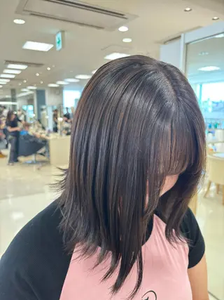 カラー 🎀暖色カラー/透明 感カラー/ひな🎀のヘアスタイル