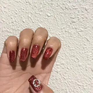 ネイル パラあり！フィルイン 美フォルムのネイルデザイン