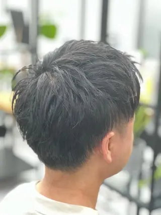 ショート メンズ THE PARK キシオカのヘアスタイル