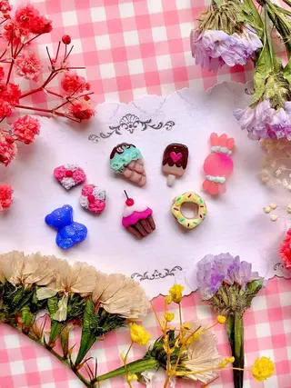 ネイル 3Dアートネイル💗 都築レナのネイルデザイン