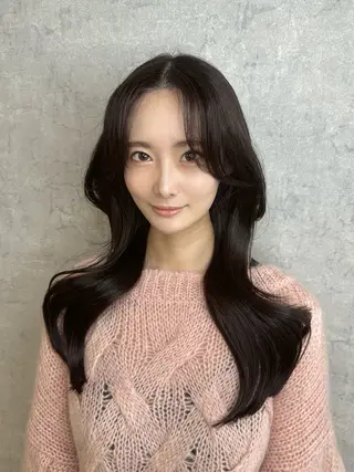ロング トレンド韓国レイヤー 🇰🇷のんのヘアスタイル
