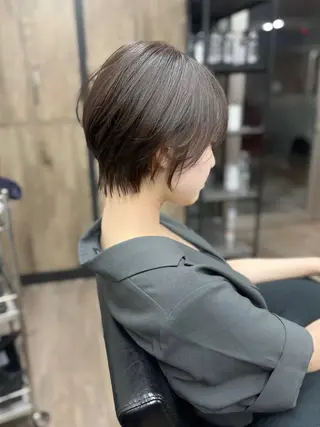 ショート カラー 🗻飯田誠也🗻 カットカラー得意のヘアスタイル