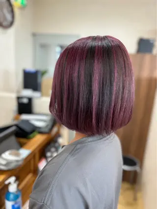 カラー 坂野 結子のヘアスタイル
