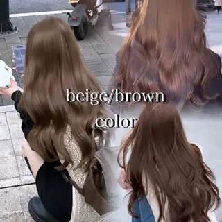 ロング 韓国✖️網紅🖤 パーマYURIYAのヘアスタイル