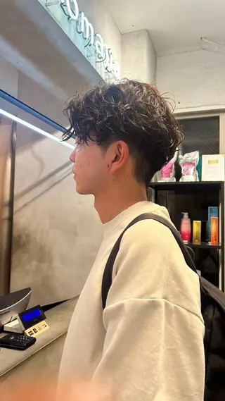 メンズ じゅわっと暖色カラー 🍊Moemiのヘアスタイル