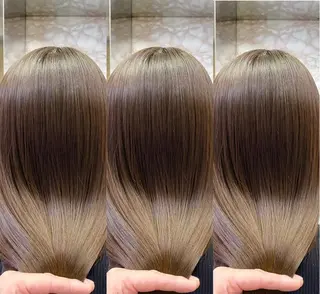 セミロング カラー ✴︎赤み除去カラー daichi✴︎のヘアスタイル