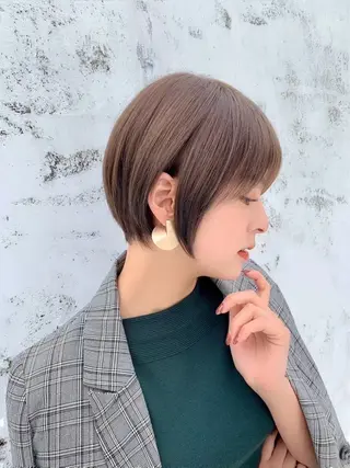 ショート 似合わせボブ🌟 艶髪特化💗村松優斗のヘアスタイル
