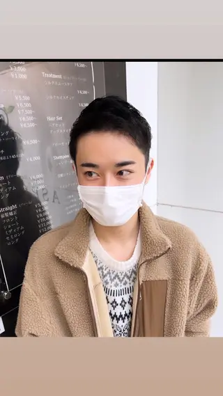 ショート メンズ 全国1位🥇世界5位 小野田　礼花のヘアスタイル