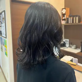 ミディアム カラー 森川愛奈 /カットモデル募集中のヘアスタイル