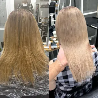 セミロング カラー welring hair salonのヘアスタイル