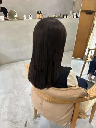 セミロング MUKU ひかるのヘアスタイル