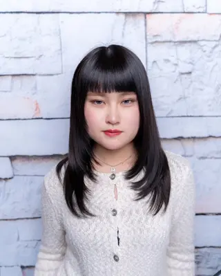 ロング カラー 松尾 泰伸のヘアスタイル