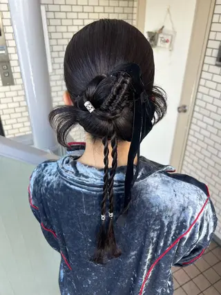 ヘアアレンジ 大人可愛いヘアメイク 💋🧚‍♀️しずかのヘアスタイル