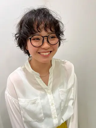 パーマ 浪 一平のヘアスタイル