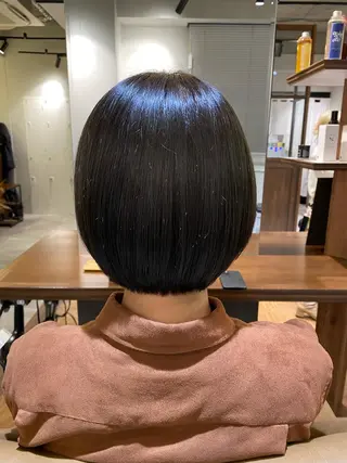 ショート 中川 花織のヘアスタイル