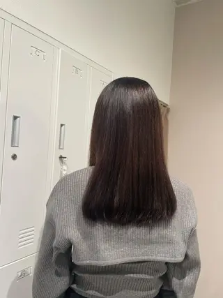 セミロング 酒見 里奈のヘアスタイル