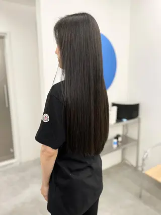 ロング カラー KEPKA ヤマグチ 天神 今泉のヘアスタイル