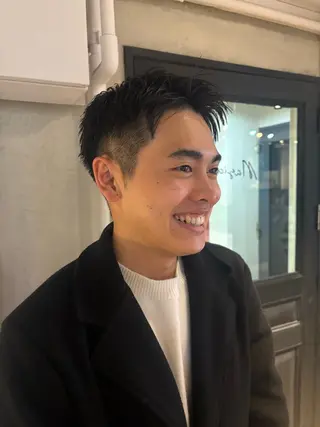 ショート メンズ 🎵デザイン×ハイト ーン/ Maho🎵のヘアスタイル