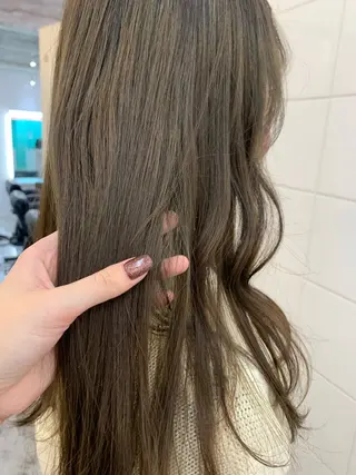 カラー 🎀艶ハイトーン特化 🎀セナのヘアスタイル