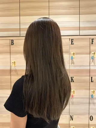 ロング カラー 🪡カットモデル 募集中🪡 辻田柚のヘアスタイル