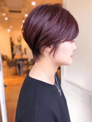 ショート 玉造✲谷六 田村穂香のヘアスタイル
