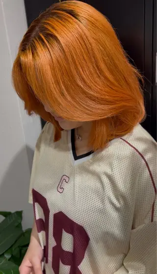 ミディアム mimiiy fukaのヘアスタイル