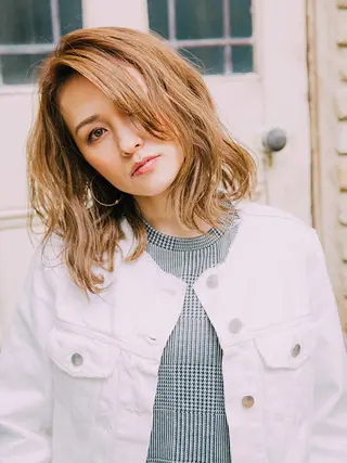 セミロング カラー メンズ 【公式】amble luxe池袋東口🩷のヘアスタイル