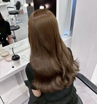 ロング niko/髪質改善 透明感カラー/西梅田のヘアスタイル