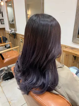 カラー 🌈ダブルカラー🌈 💚みやのしんじ💚のヘアスタイル