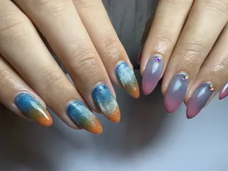 セミロング shandy nailのネイルデザイン