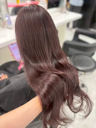 ロング カラー 🧁透明感×モテ💞 WカラーNanamiのヘアスタイル