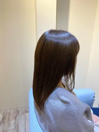 セミロング 金島 青のヘアスタイル