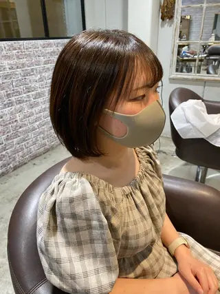 ミディアム 長濱 俊のヘアスタイル