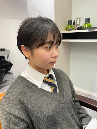 ショート 早瀬裕之 パーマのヘアスタイル
