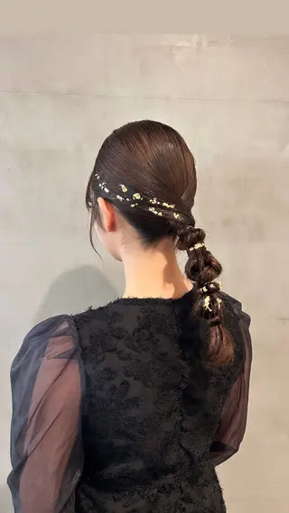 ロング ヘアアレンジ タナカ カナ🫧のヘアスタイル