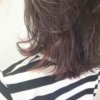 ミディアム カラー 似合わせカット🌿 前川のヘアスタイル