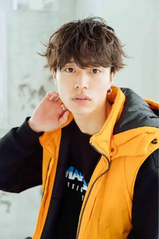 ショート メンズ 小川 舜人のヘアスタイル