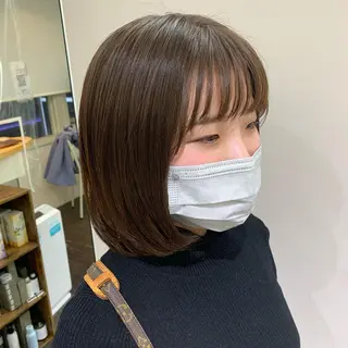 ミディアム デジタルパーマ🫧 韓国風ヘア🫧サクラのヘアスタイル