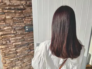 ミディアム カラー 髪質改善✨️透明感カ ラー✧*。山下さいみのヘアスタイル