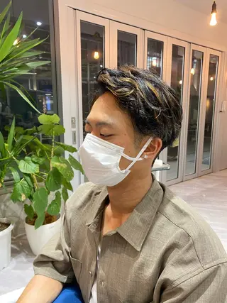 ショート カラー メンズ Riganuts王子 Hayato✂︎のヘアスタイル