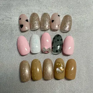 ネイル 🩷🩵mm.大宮 Riyo🧸🩵🩷のネイルデザイン
