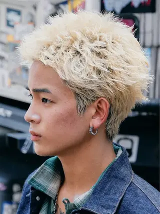 メンズ fifth men's原宿所属・fifth/原宿/ シャドウパーマ/カズのヘアスタイル