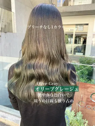 カラー ブリーチなしで 全国から予約殺到♡のヘアスタイル