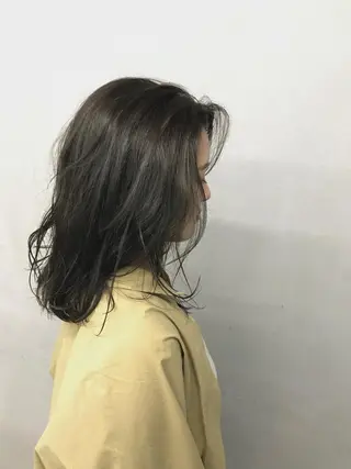 セミロング メンズ/ダブルカラー /パーマ/来栖慧💈のヘアスタイル