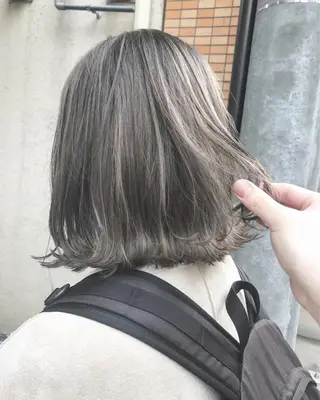 ミディアム カラー ヘアアレンジ 縮毛矯正 髪質改善寺坂雄飛💐のヘアスタイル