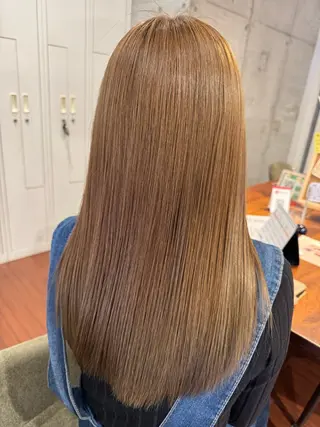 ロング カラー AVANCE.光明池所属・megumi ⭐︎のヘアスタイル