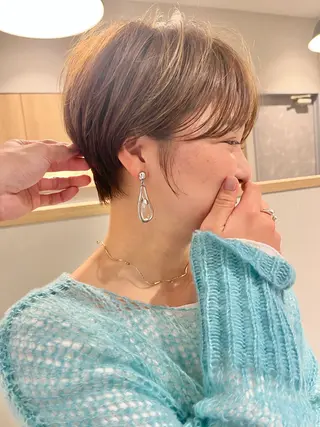 ショート ショートヘア特化 石附隼士のヘアスタイル