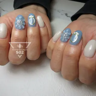 ネイル S02 𝙲𝚑𝚒𝚎のネイルデザイン