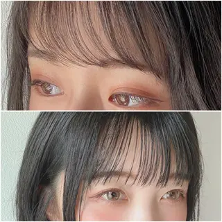 セミロング くせ毛×ショート 上岡勇祐のヘアスタイル